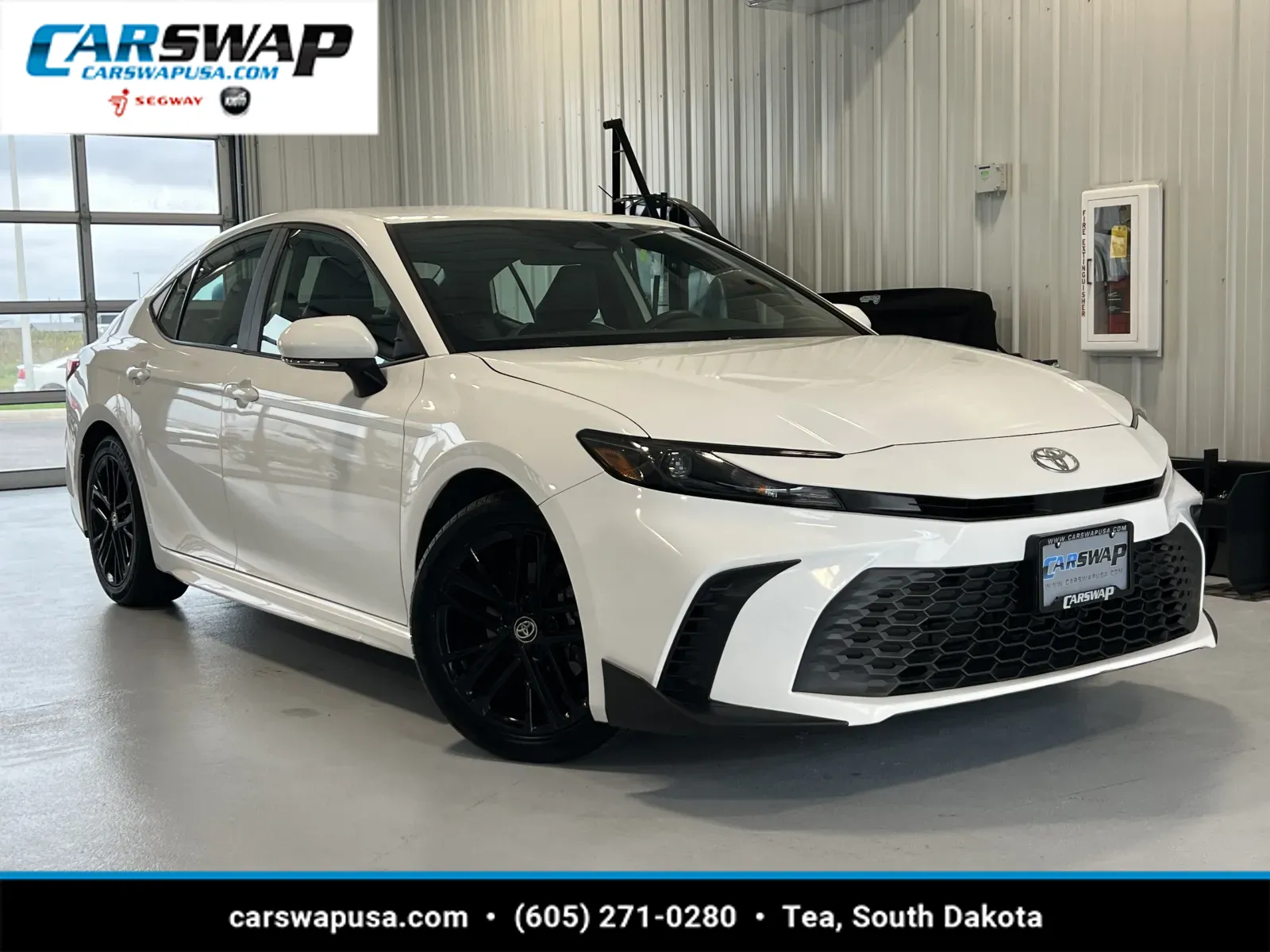 White 2025 Toyota Camry SE for sale in Tea, SD
