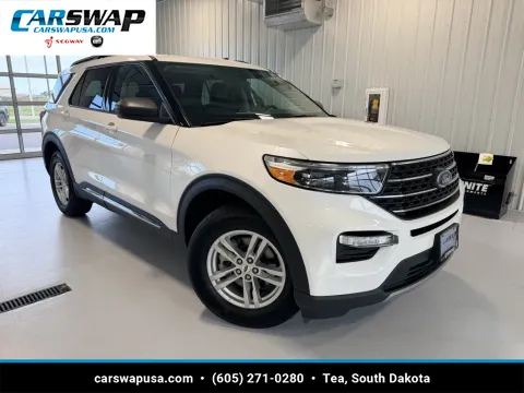 White 2024 Ford Explorer XLT for sale in Tea, SD