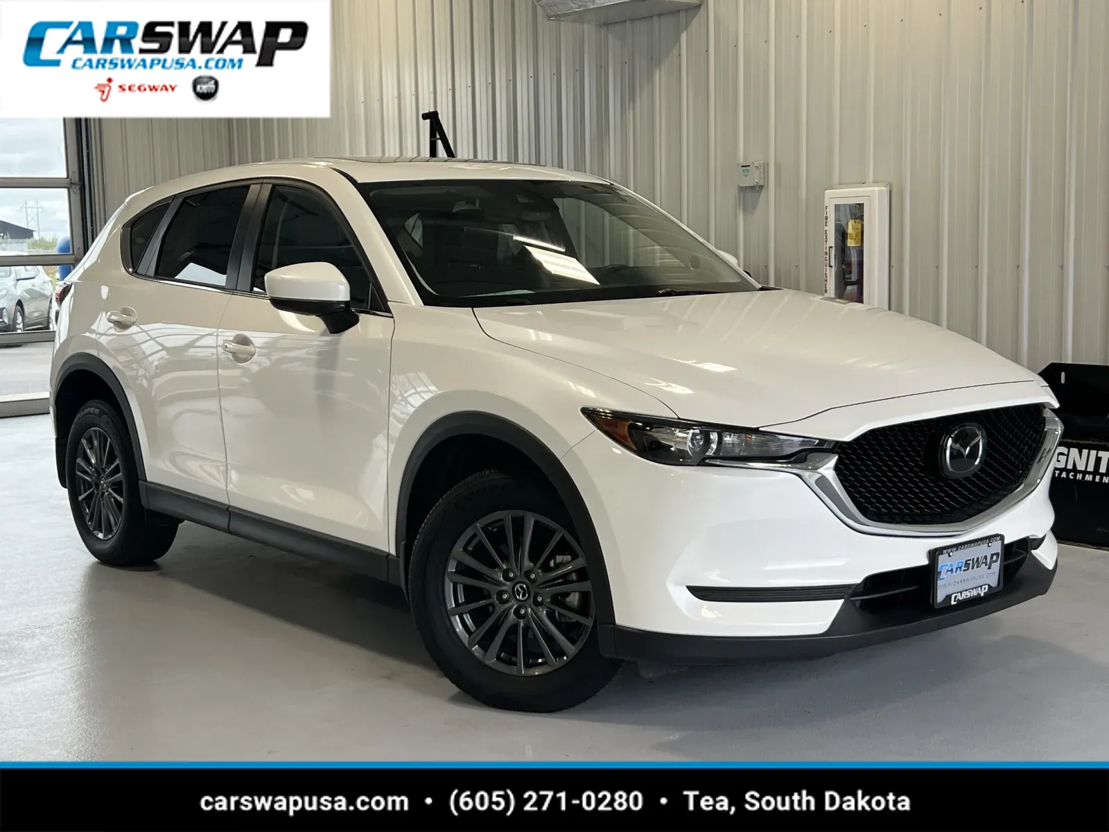 White 2021 Mazda CX-5 Touring for sale in Tea, SD