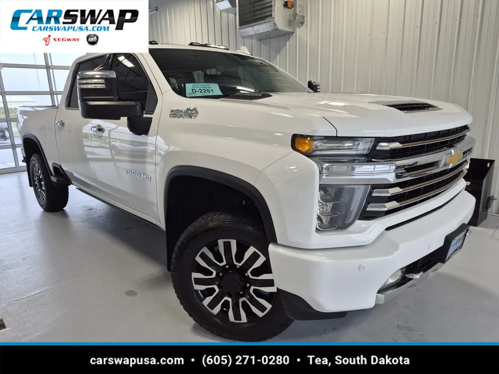White 2021 Chevrolet Silverado 2500 HD High Country for sale in Tea, SD
