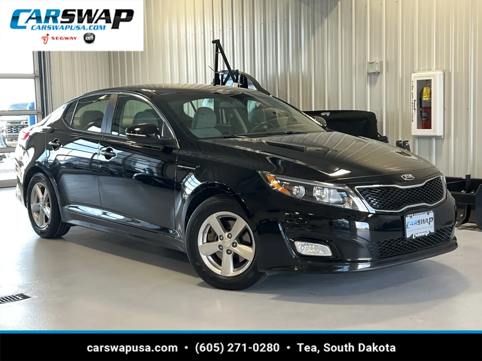 Black 2015 Kia Optima LX for sale in Tea, SD