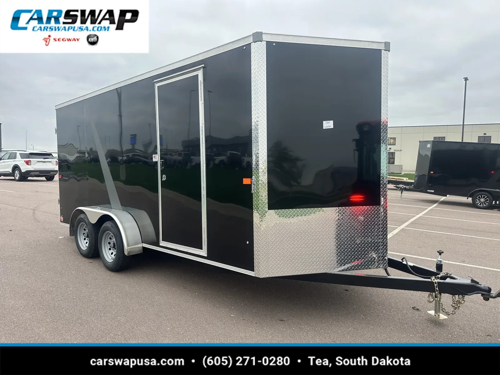 Black 2027 Aero Trailers 7X16TA35 STD BLD for sale in Tea, SD