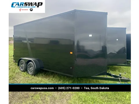 Black 2027 Aero Trailers 7X16TA35 UTV UTV, BO, ALUM WHLS for sale in Tea, SD