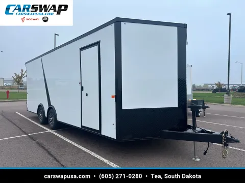 White 2027 Aero Trailers 8.5X22TA52 BLACK OUT for sale in Tea, SD