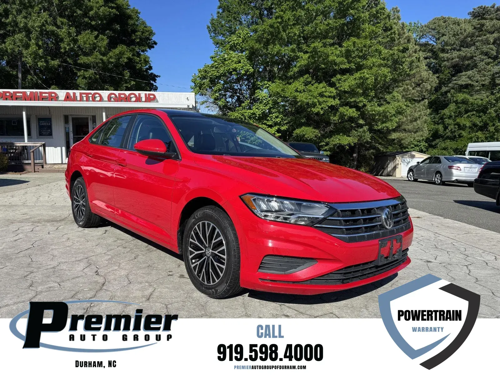 Red 2019 Volkswagen Jetta SE for sale in Durham, NC