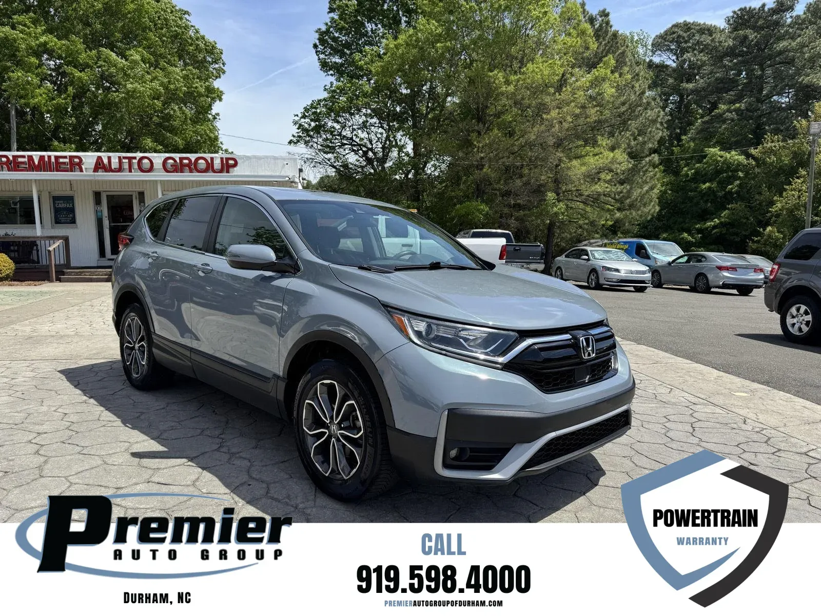 Gray 2021 Honda CR-V EX for sale in Durham, NC