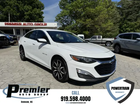 White 2024 Chevrolet Malibu RS for sale in Durham, NC