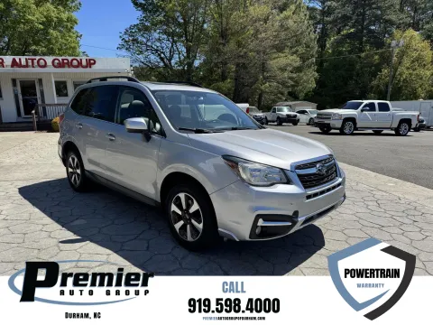 Silver 2017 Subaru Forester Limited for sale in Durham, NC