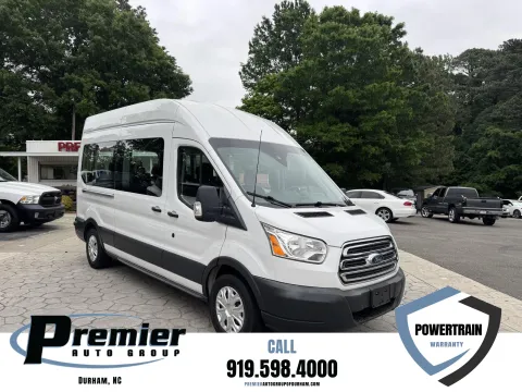 White 2017 Ford Transit Wagon XL for sale in Durham, NC