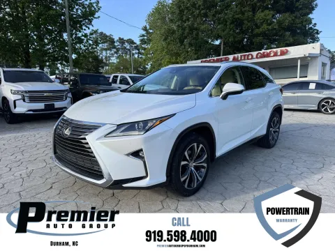 White 2016 Lexus RX 350 Sport Utility 4D for sale in Durham, NC
