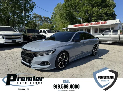 Gray 2022 Honda Accord Sedan Sport for sale in Durham, NC