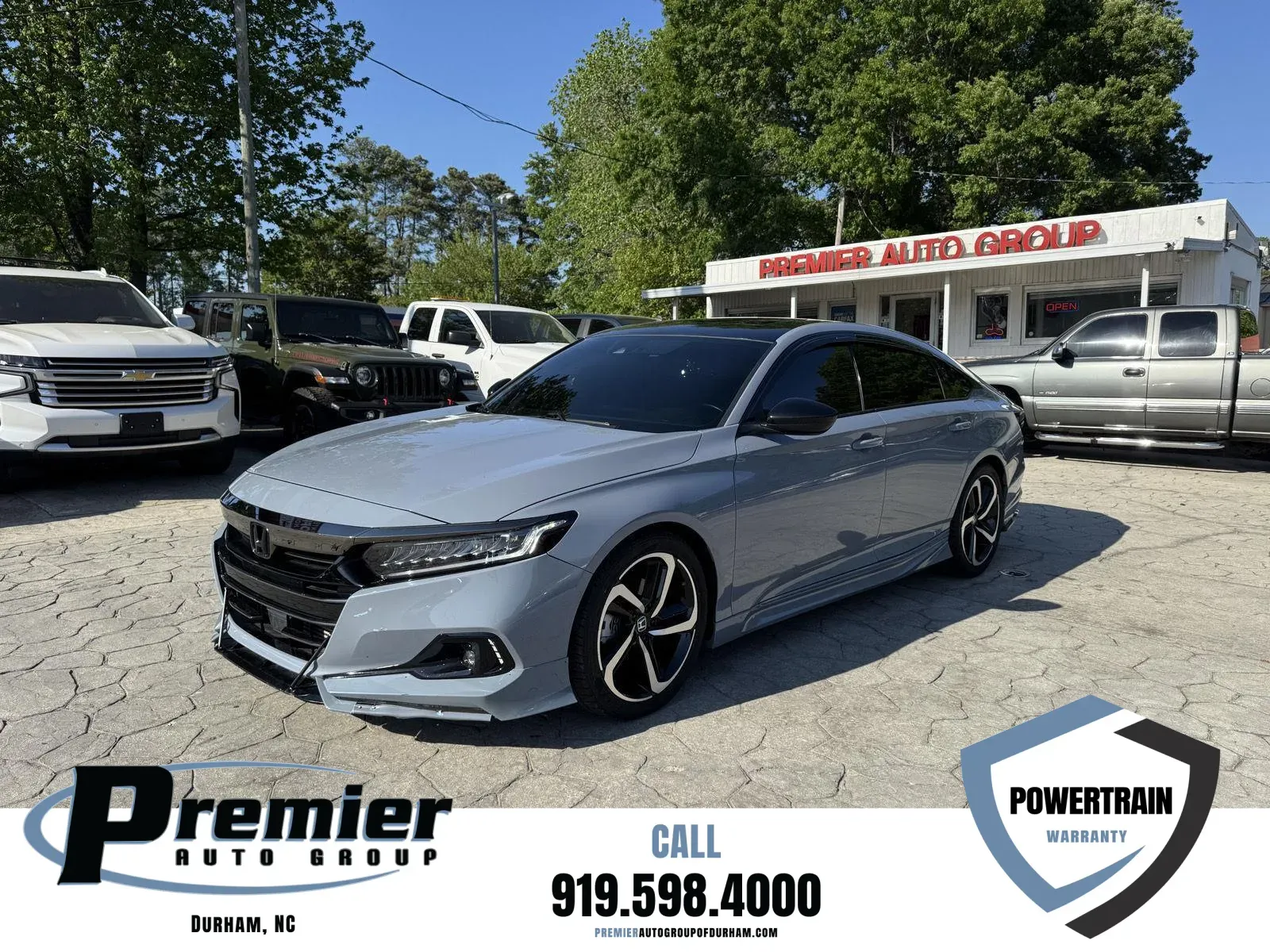 Gray 2022 Honda Accord Sedan Sport for sale in Durham, NC
