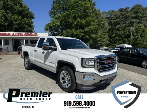 White 2017 GMC Sierra 1500 SLT for sale in Durham, NC