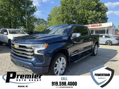 Blue 2023 Chevrolet Silverado 1500 High Country for sale in Durham, NC
