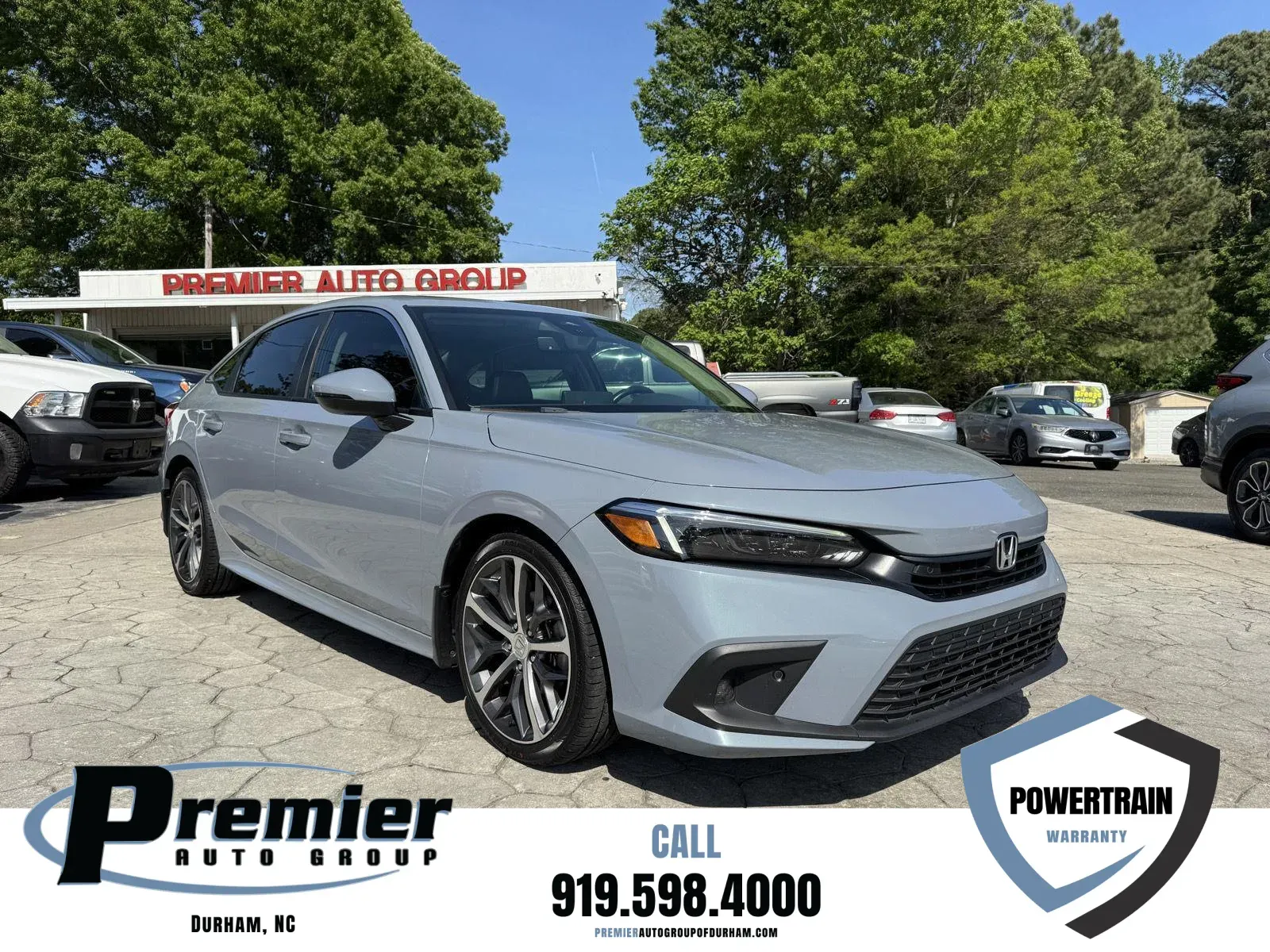 Gray 2024 Honda Civic Sedan Touring for sale in Durham, NC