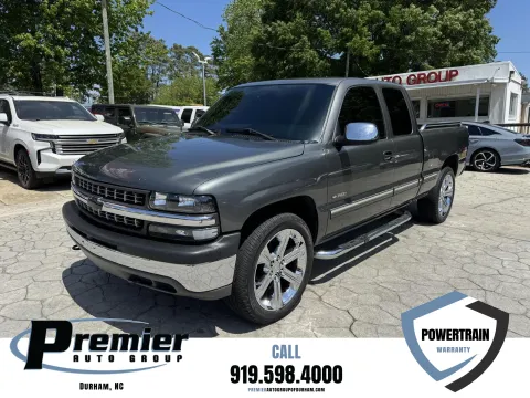 Gray 2002 Chevrolet Silverado 1500 LS for sale in Durham, NC