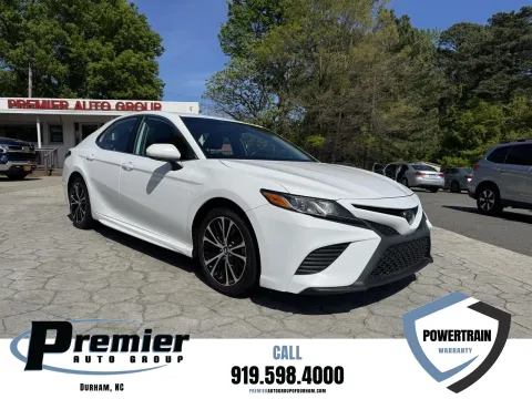 Red 2019 Toyota Camry SE Sedan 4D for sale in Durham, NC
