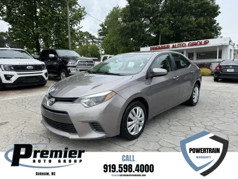 Brown 2015 Toyota Corolla LE for sale in Durham, NC