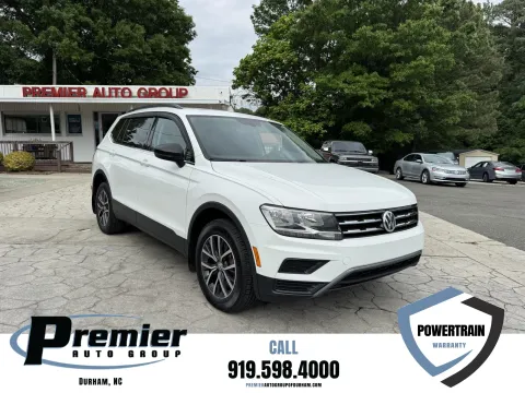White 2019 Volkswagen Tiguan SE for sale in Durham, NC