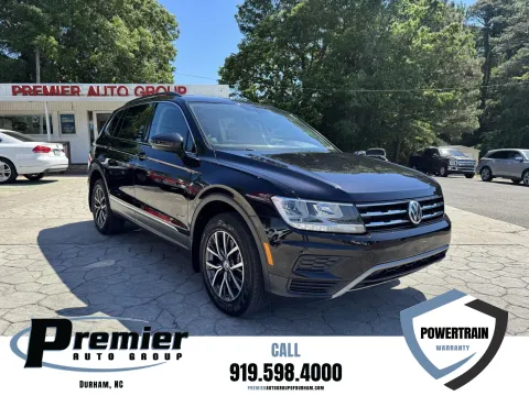 Black 2020 Volkswagen Tiguan SE for sale in Durham, NC