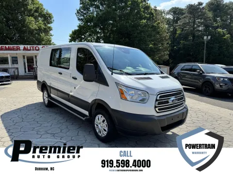 White 2017 Ford Transit Van Low Roof w/60/40 Side Door w/RWB Van 3D for sale in Durham, NC