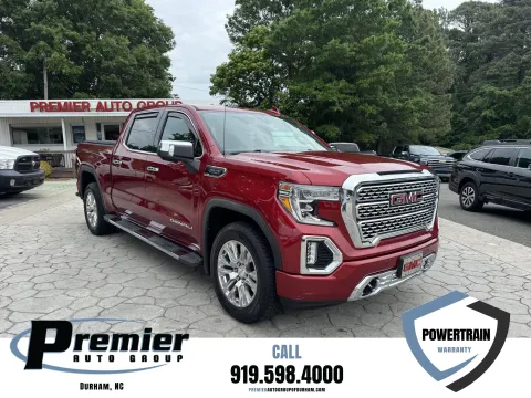 Red 2019 GMC Sierra 1500 Denali for sale in Durham, NC