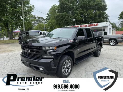 Black 2021 Chevrolet Silverado 1500 RST for sale in Durham, NC