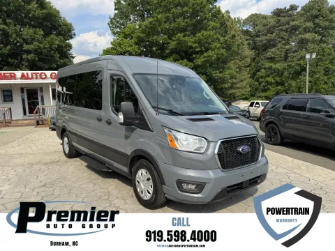 Gray 2022 Ford Transit Passenger Wagon XLT for sale in Durham, NC