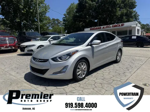 Silver 2015 Hyundai Elantra SE for sale in Durham, NC