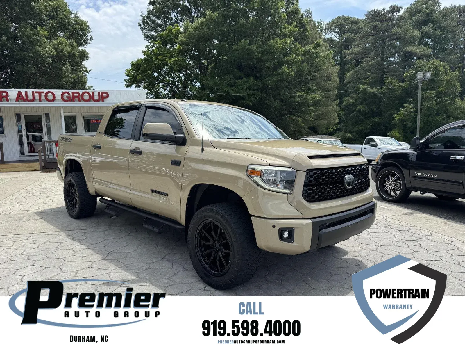 Beige 2018 Toyota Tundra Limited for sale in Durham, NC