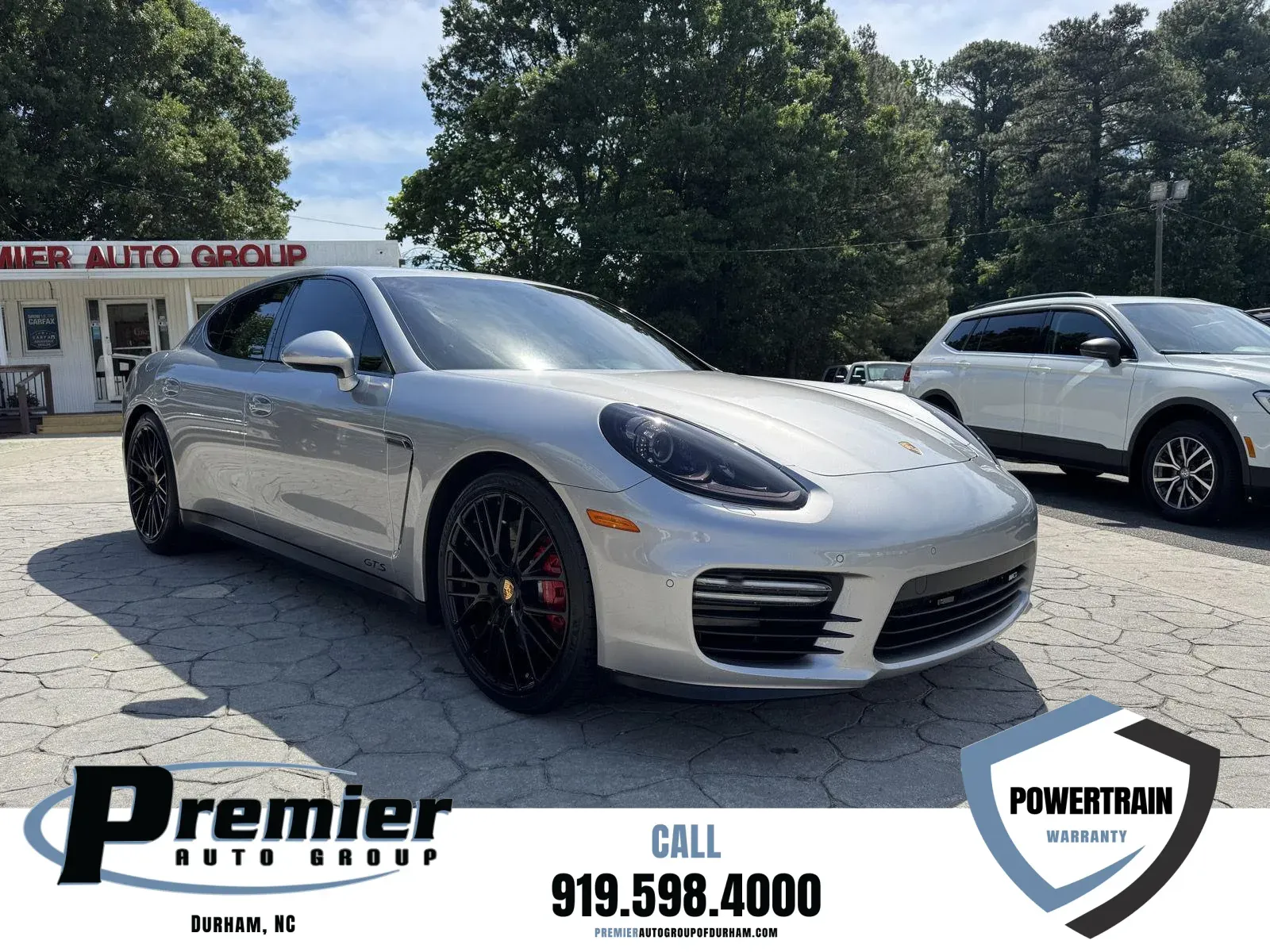 Silver 2016 Porsche Panamera GTS for sale in Durham, NC