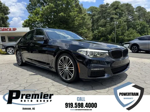 Black 2019 BMW 5 Series 530i for sale in Durham, NC