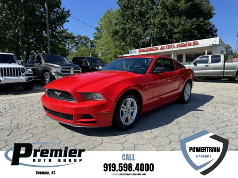 Red 2014 Ford Mustang V6 for sale in Durham, NC