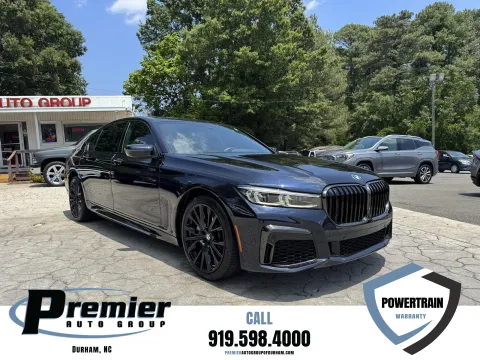 Black 2022 BMW 7 Series 740i for sale in Durham, NC