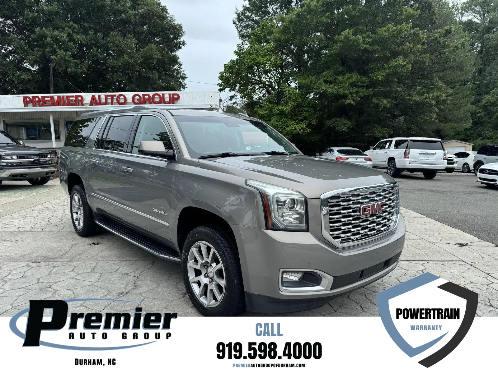 Gray 2019 GMC Yukon XL Denali for sale in Durham, NC