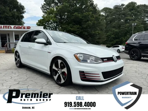 White 2015 Volkswagen Golf GTI SE for sale in Durham, NC