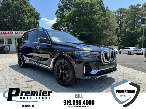 Black 2022 BMW X7 xDrive40i for sale in Durham, NC