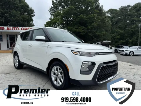 White 2022 Kia Soul S for sale in Durham, NC
