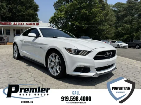 Black 2015 Ford Mustang GT Premium for sale in Durham, NC