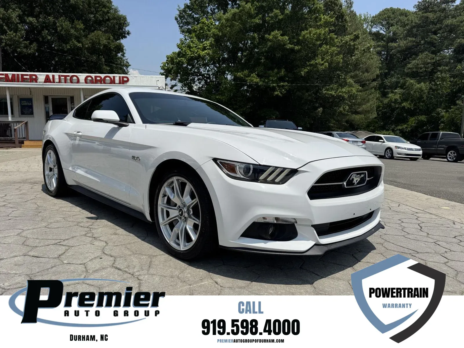 Black 2015 Ford Mustang GT Premium for sale in Durham, NC