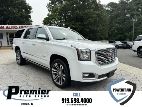 White 2019 GMC Yukon XL Denali for sale in Durham, NC
