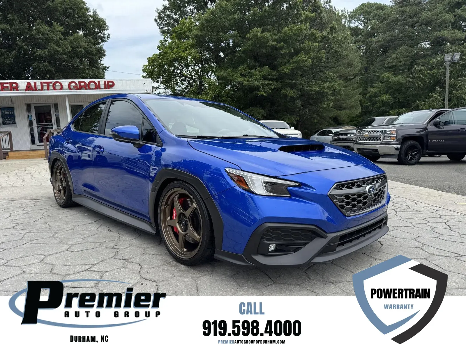 Blue 2024 Subaru WRX TR for sale in Durham, NC