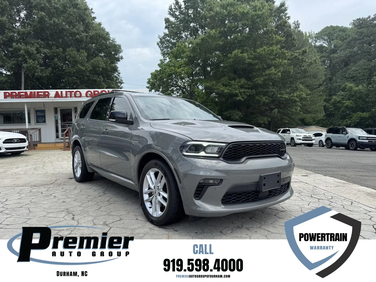 Gray 2023 Dodge Durango R/T Plus for sale in Durham, NC