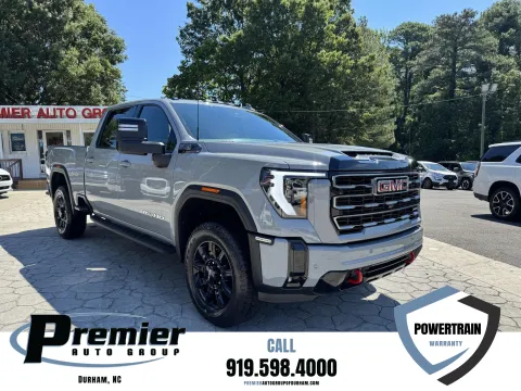 Gray 2025 GMC Sierra 2500HD AT4 for sale in Durham, NC