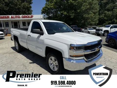 White 2018 Chevrolet Silverado 1500 Work Truck for sale in Durham, NC