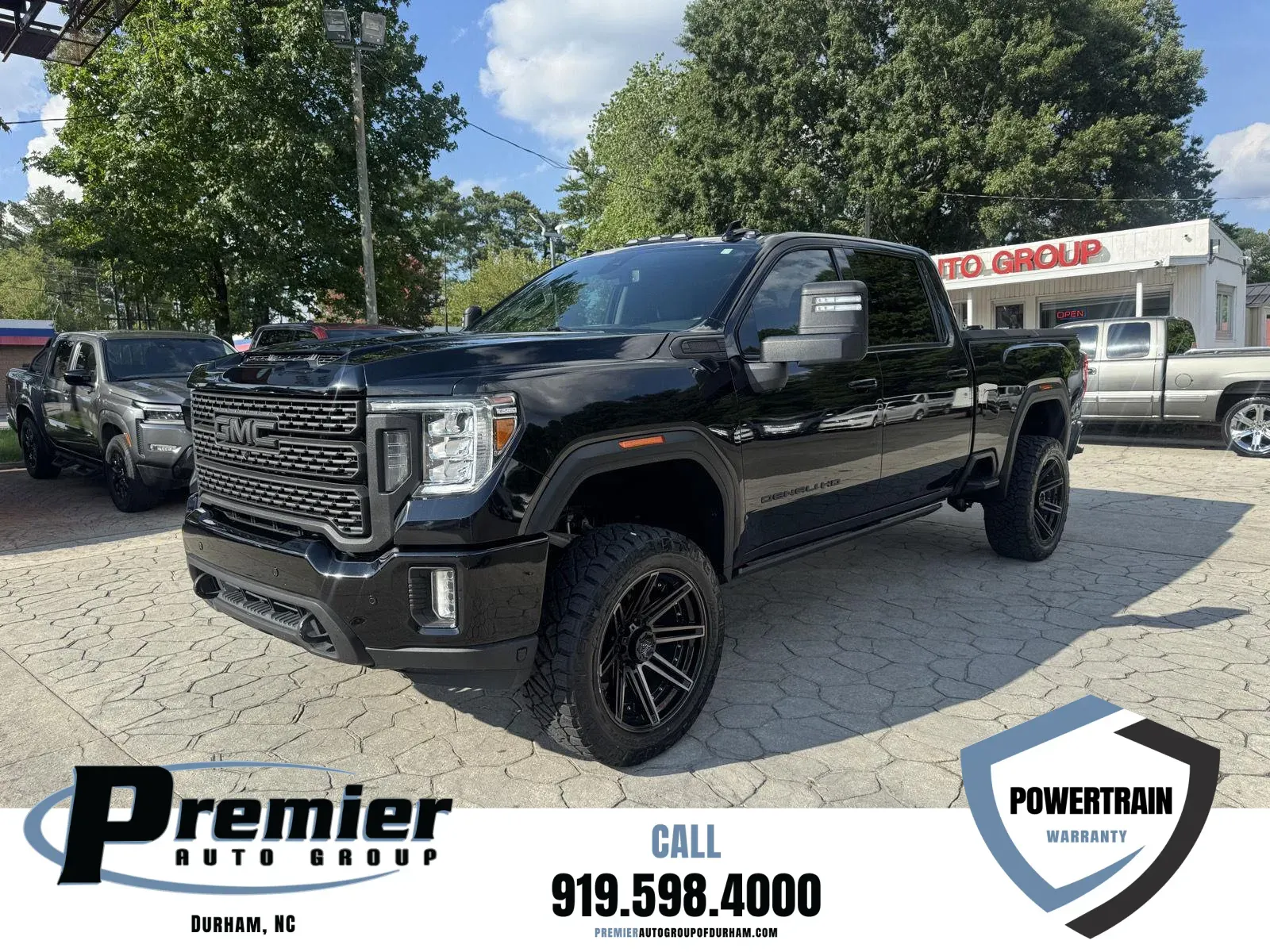 Black 2022 GMC Sierra 2500 HD Denali for sale in Durham, NC
