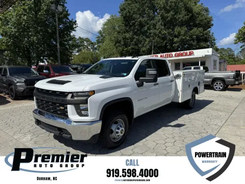 White 2023 Chevrolet Silverado 3500 HD CC Work Truck for sale in Durham, NC