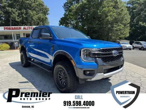 Blue 2024 Ford Ranger XLT for sale in Durham, NC