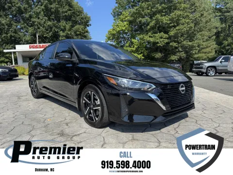 Black 2025 Nissan Sentra SV for sale in Durham, NC