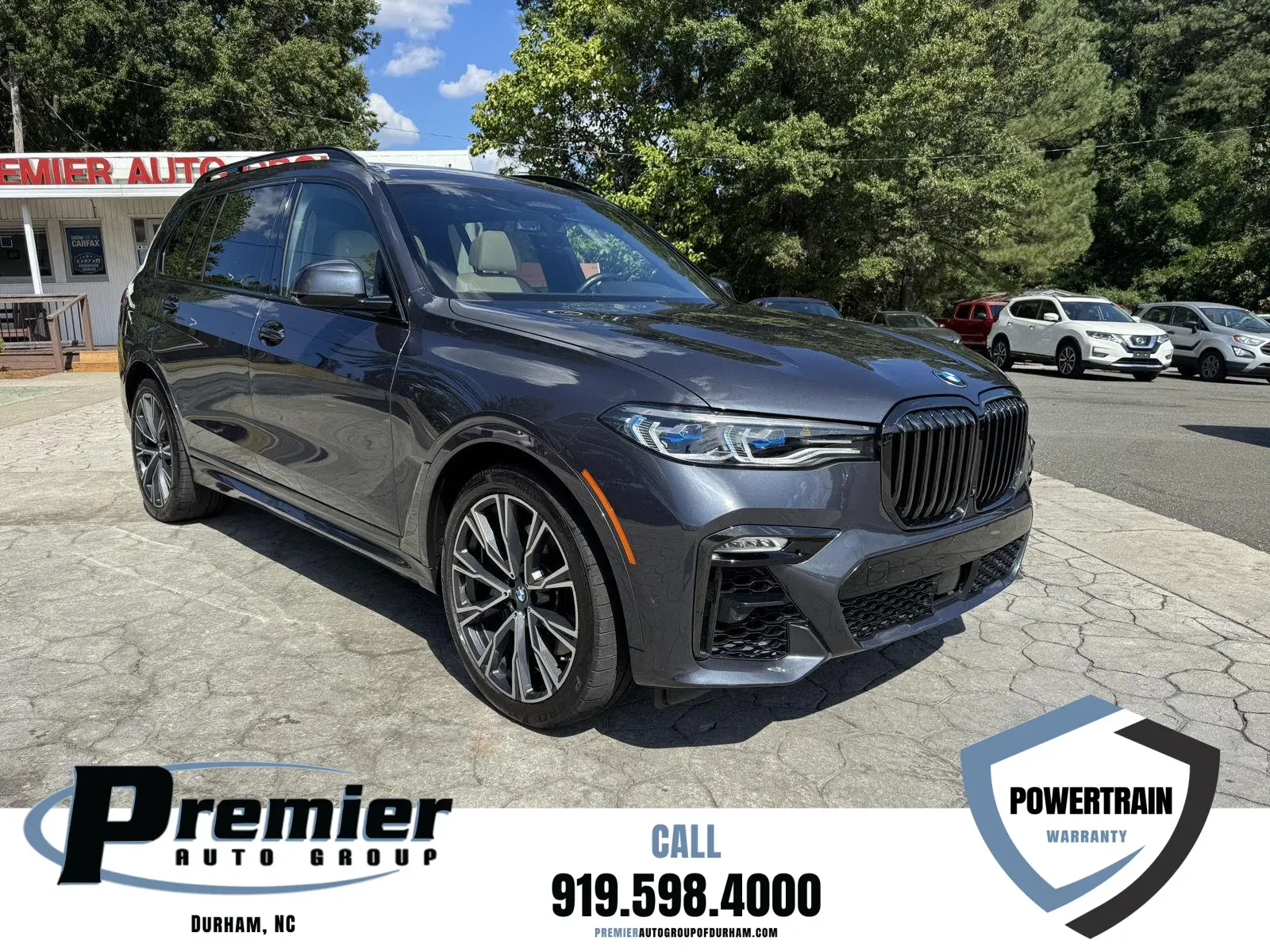 Gray 2021 BMW X7 M50i for sale in Durham, NC